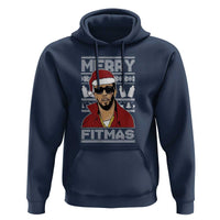 Funny Dirty Santa Diddy Merry Fitmas Hoodie