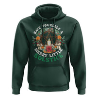 Have Yourself A Merry Little Solstice Hoodie Pagan Pentagram Christmas Wreath