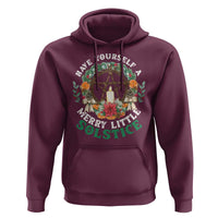 Have Yourself A Merry Little Solstice Hoodie Pagan Pentagram Christmas Wreath