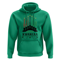 Happy Kwanzaa The 7 Principles African Nguzo Saba Kinara Candles Hoodie