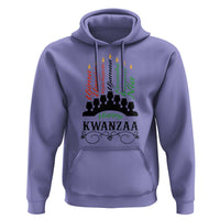 Happy Kwanzaa The 7 Principles African Nguzo Saba Kinara Candles Hoodie