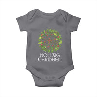 Scottish Merry Christmas Baby Onesie Nollaig Chridhel Celtic Xmas Mistletoe