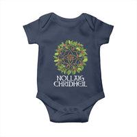 Scottish Merry Christmas Baby Onesie Nollaig Chridhel Celtic Xmas Mistletoe