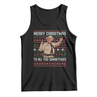 Merry Christmas To All You Sumbitches Tank Top Funny Smokey Xmas Movie The Bandit - Wonder Print Shop