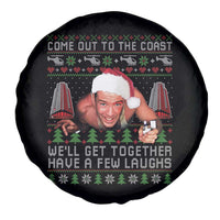 Funny Nakatomi Plaza Christmas Spare Tire Cover Come Out To The Coast John Xmas 80's Die Movie - Wonder Print Shop