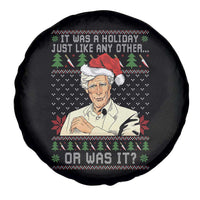 True Crime Christmas Keith Spare Tire Cover Funny It Was A Holiday Just Like Any Other Or Was It - Wonder Print Shop