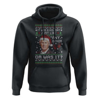 True Crime Christmas Keith Hoodie Funny It Was A Holiday Just Like Any Other Or Was It Bloody Hand - Wonder Print Shop