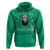 Did Somebody Say Christmas Hoodie Funny 90s Movie Lloyd Xmas - Wonder Print Shop