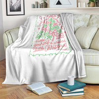 Have Yourself A Wicked Little Christmas Throw Blanket Funny Xmas Wizard Princess - Wonder Print Shop