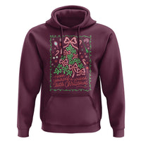 Have Yourself A Wicked Little Christmas Hoodie Funny Xmas Wizard Princess - Wonder Print Shop