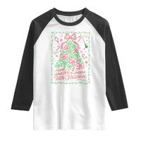 Have Yourself A Wicked Little Christmas Raglan Shirt Funny Xmas Wizard Princess - Wonder Print Shop