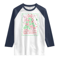 Have Yourself A Wicked Little Christmas Raglan Shirt Funny Xmas Wizard Princess - Wonder Print Shop