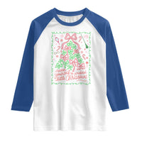 Have Yourself A Wicked Little Christmas Raglan Shirt Funny Xmas Wizard Princess - Wonder Print Shop