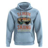 Funny School Is Important But Skiing Is Importanter Hoodie - Wonder Print Shop