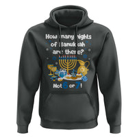 Funny 67 Hanukkah Hoodie How Many Nights Of Hanukkah Are There Not 6 or 7 - Wonder Print Shop