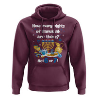 Funny 67 Hanukkah Hoodie How Many Nights Of Hanukkah Are There Not 6 or 7 - Wonder Print Shop