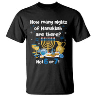 Funny 67 Hanukkah T Shirt How Many Nights Of Hanukkah Are There Not 6 or 7 - Wonder Print Shop