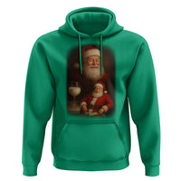 Funny Christmas Santa Drinking Milk Dank Meme Hoodie - Wonder Print Shop