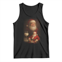 Funny Christmas Santa Drinking Milk Dank Meme Tank Top - Wonder Print Shop