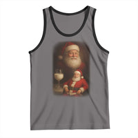 Funny Christmas Santa Drinking Milk Dank Meme Tank Top - Wonder Print Shop