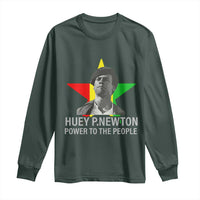 Huey P.Newton Power To The People Long Sleeve Shirt Black Panther Party Black History Month