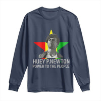 Huey P.Newton Power To The People Long Sleeve Shirt Black Panther Party Black History Month