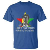 Huey P.Newton Power To The People T Shirt Black Panther Party Black History Month