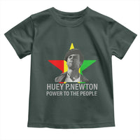 Huey P.Newton Power To The People Toddler T Shirt Black Panther Party Black History Month