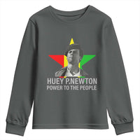 Huey P.Newton Power To The People Youth Sweatshirt Black Panther Party Black History Month