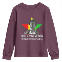 Huey P.Newton Power To The People Youth Sweatshirt Black Panther Party Black History Month