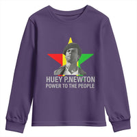 Huey P.Newton Power To The People Youth Sweatshirt Black Panther Party Black History Month