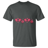 Funny Valentine's Day Xoxo Pink Pickleball T Shirt