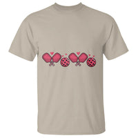 Funny Valentine's Day Xoxo Pink Pickleball T Shirt