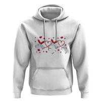 Funny Valentine's Day Nurse Doctor Hoodie Heart Stethoscope