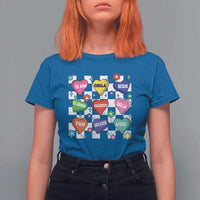 Funny Spanish Candy Heart Valentine's Day T Shirt For Women