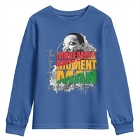 Dr Martin Luther King Jr Youth Sweatshirt Celebrating The Movement Moment The Man