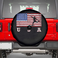 Patriotic Soccer Spare Tire Cover USA American Flag Team - Wonder Print Shop