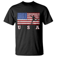 Patriotic Soccer T Shirt USA American Flag Team - Wonder Print Shop