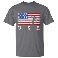 Patriotic Soccer T Shirt USA American Flag Team - Wonder Print Shop