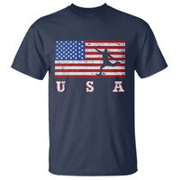 Patriotic Soccer T Shirt USA American Flag Team - Wonder Print Shop