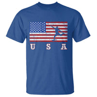 Patriotic Soccer T Shirt USA American Flag Team - Wonder Print Shop