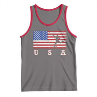 Patriotic Soccer Tank Top USA American Flag Team - Wonder Print Shop