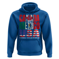 Soccer Lover Hoodie Canada Mexico USA Pride Football Futbol 2026