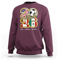 Soccer Football Lover Sweatshirt USA Canada Mexico Pride 2026