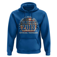13th Birthday 2026 Hoodie Vintage 2013 Official Teenager 13 Years Of Being Awesome - Wonder Print Shop