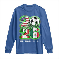 Soccer Football Lover Long Sleeve Shirt USA Canada Mexico Pride 26