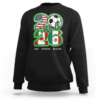 Soccer Football Lover Sweatshirt USA Canada Mexico Pride 26