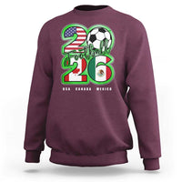 Soccer Football Lover Sweatshirt USA Canada Mexico Pride 26