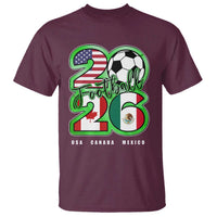 Soccer Football Lover T Shirt USA Canada Mexico Pride 26