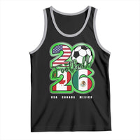 Soccer Football Lover Tank Top USA Canada Mexico Pride 26
